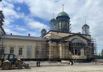 SH 53 Трапезная и апсида Православного Храма в Кемерово